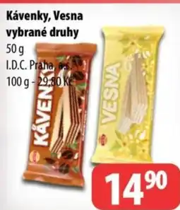 Partner Maloobchodní síť Kávenky, Vesna nabídka