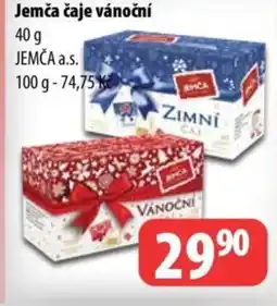 Partner Maloobchodní síť Jemča čaje vánoční nabídka