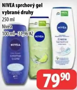Partner Maloobchodní síť NIVEA sprchový gel nabídka