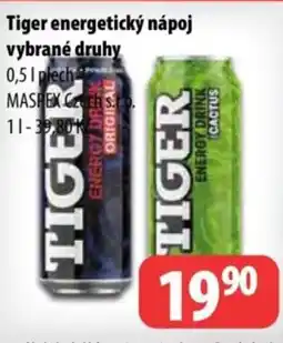 Partner Maloobchodní síť Tiger energetický nápoj nabídka