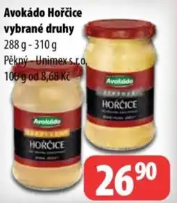 Partner Maloobchodní síť Avokádo Hořčice nabídka