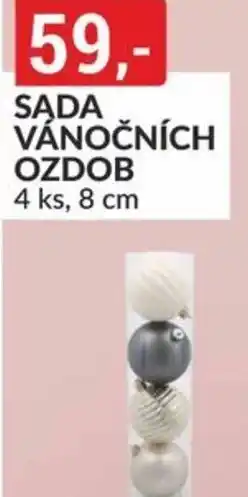 Baumax Sada vánočních ozdob nabídka