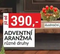 Baumax Adventní aranžmá nabídka