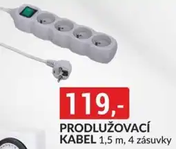 Baumax Prodlužovací kabel nabídka