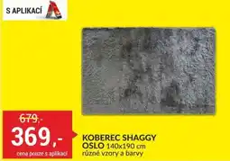 Baumax Koberec shaggy oslo nabídka