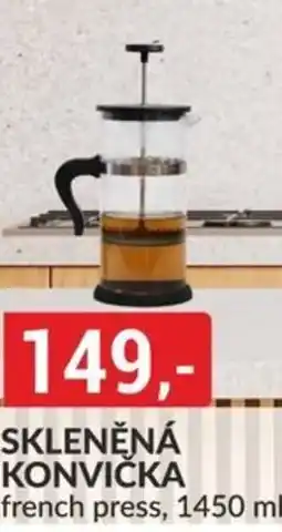 Baumax Skleněná konvička french press nabídka