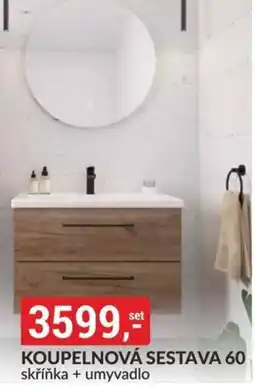 Baumax Koupelnová sestava 60 skříňka + umyvadlo nabídka