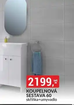 Baumax Koupelnová sestava 60 skříňka+umyvadlo nabídka