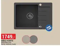 Baumax Dřez forte nabídka