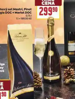 Billa Dárkový set mastri, pinot grigio + merlot doc nabídka