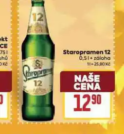 Billa Pivo staropramen 12 nabídka