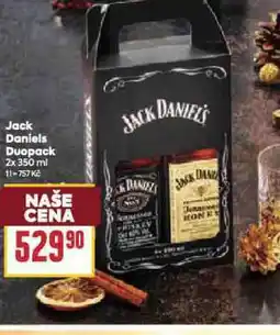 Billa Jack daniel´s duopack nabídka