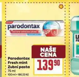 Billa Parodontax zubní pasta nabídka
