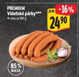 Albert Vídeňské párky nabídka