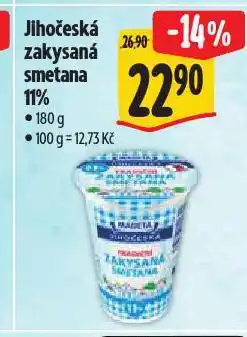 Albert Jihočeská zakysaná smetana nabídka