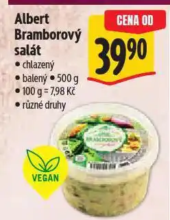 Albert Bramborový salát nabídka