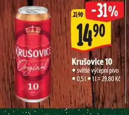 Albert Pivo krušovice nabídka