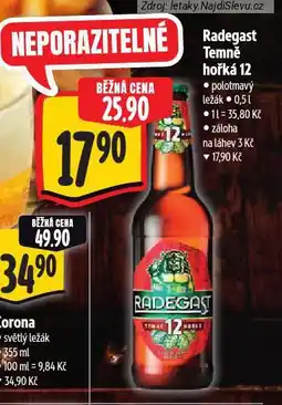 Albert Pivo radegast nabídka