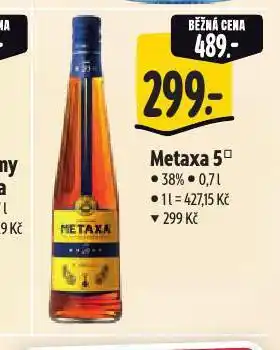 Albert Metaxa 5 nabídka