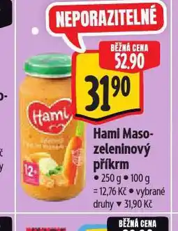 Albert Hami masozeleninový příkrm nabídka