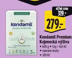 Albert Kendamil kojenecká výživa nabídka