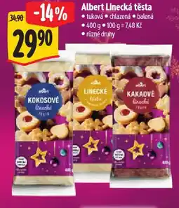 Albert Linecká těsta nabídka
