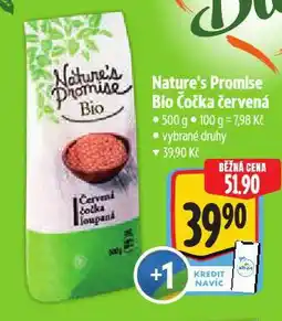 Albert Bio čočka červená nabídka