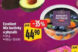 Albert Mix borůvky a physalis nabídka