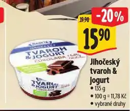 Albert Jihočeský jogurt & tvaroh nabídka