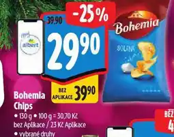 Albert Bohemia chipsy nabídka