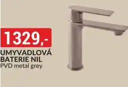 Baumax Umyvadlová baterie nil pvd metal grey nabídka