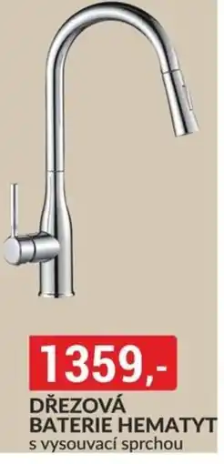 Baumax Dřezová baterie hematyt nabídka