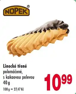 Qanto Linecké třené polomáčené, s kakaovou polevou nabídka