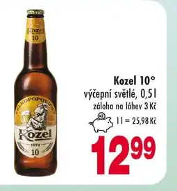 Qanto Kozel 10° výčepní světlé nabídka