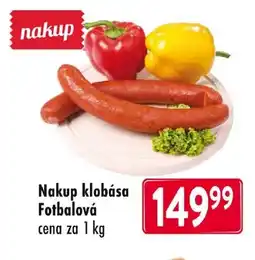 Qanto Nakup klobása Fotbalová nabídka