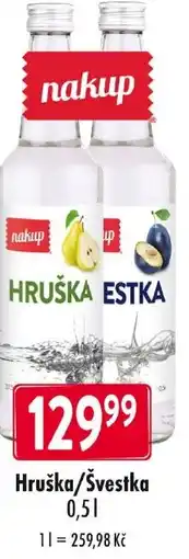 Qanto Hruška/Švestka nabídka