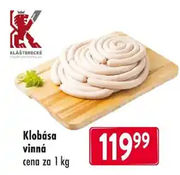 Qanto Klobása vinná nabídka