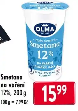Qanto OLMA Smetana na vaření nabídka