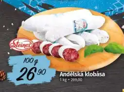COOP TIP Andělská klobása nabídka