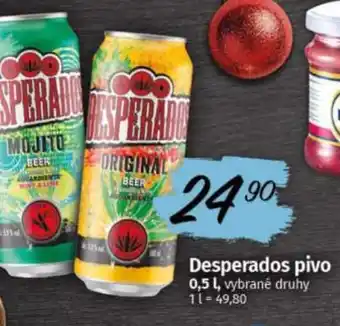 COOP TIP Desperados pivo nabídka