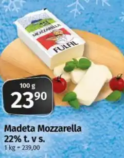 COOP TIP Madeta Mozzarella 22% t.v s. nabídka