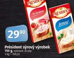 COOP TIP Président sýrový výrobek nabídka