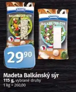 COOP TIP Madeta Balkánský sýr nabídka