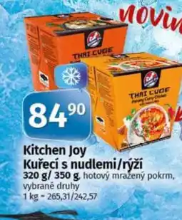 COOP TIP Kitchen Joy Kuřecí s nudlemi/rýží nabídka
