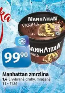 COOP TIP Manhattan zmrzlina nabídka