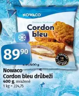 COOP TIP Nowaco Cordon bleu drůbeží nabídka