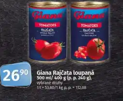 COOP TIP Giana Rajčata loupaná nabídka