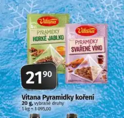 COOP TIP Vitana Pyramidky koření nabídka
