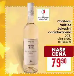 Billa Château Valtice Jakostní odrůdová vína 0,75l nabídka