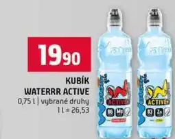 Terno KUBÍK WATERRR ACTIVE 0,75l vybrané druhy nabídka